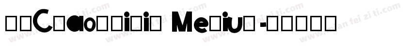 FZChaoZhiTiS Medium字体转换